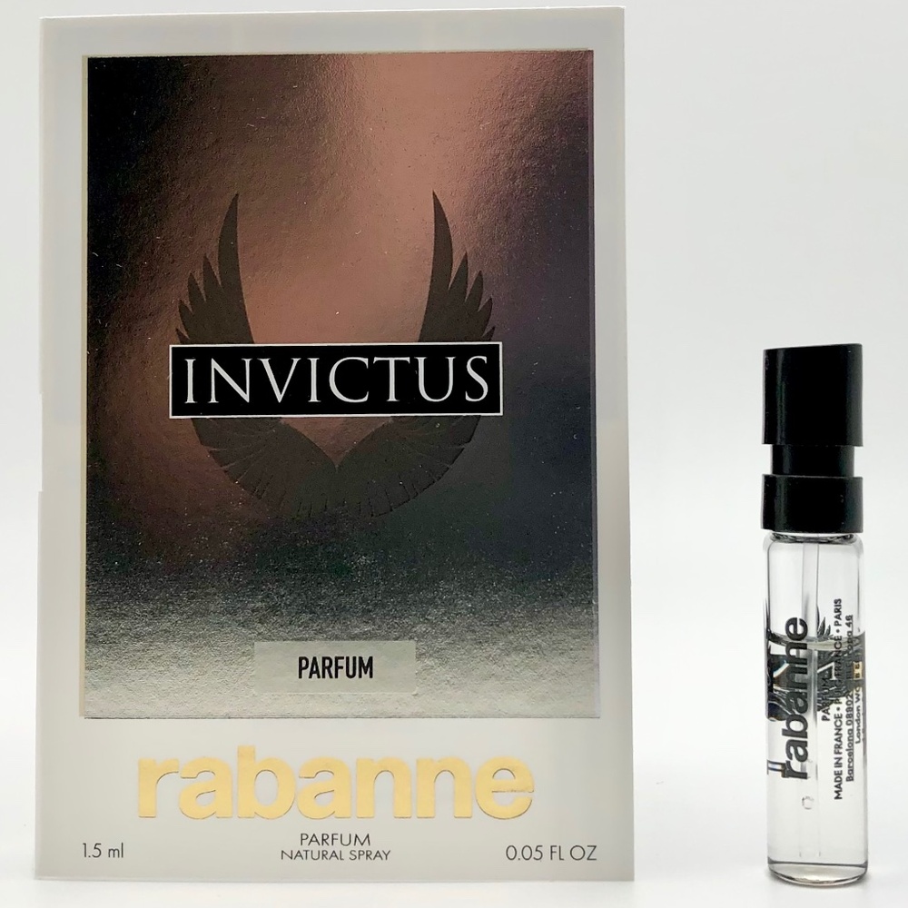 ❤️ 4 for $25 Paco Rabanne Invictus Mini Travel Vial NEW